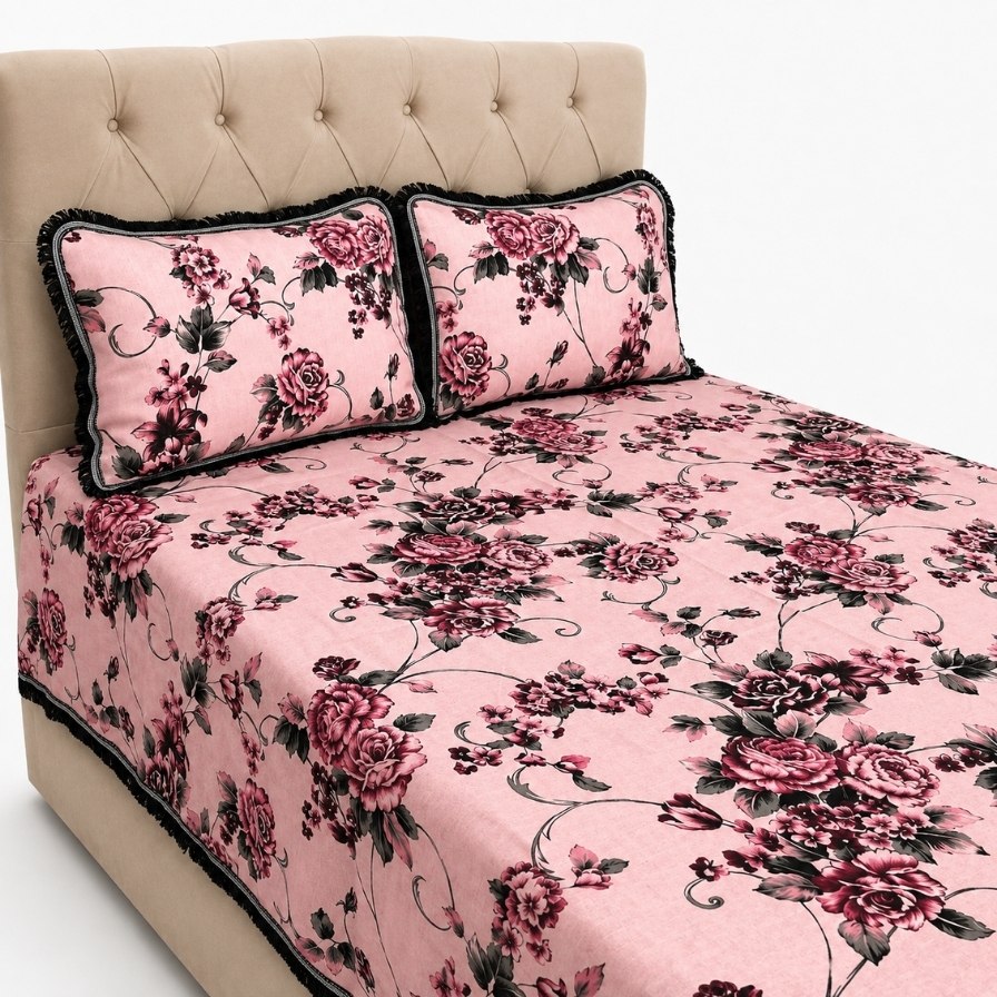Jogo de Colcha Cobre Leito 3 Peças para Cama Casal
