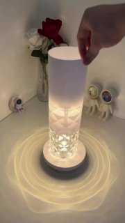 Luminária de Mesa Cristal Diamante