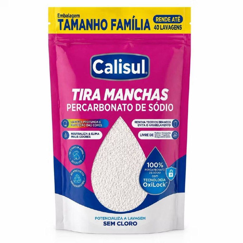 Percarbonato 100% Puro - Tira Manchas