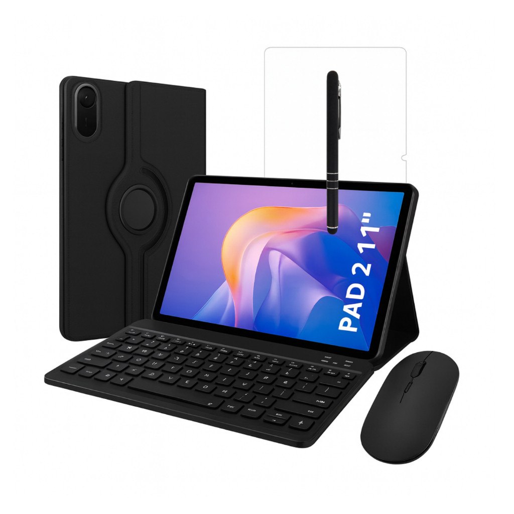 Kit Completo Capa Giratória para Xiaomi Redmi Pad 2