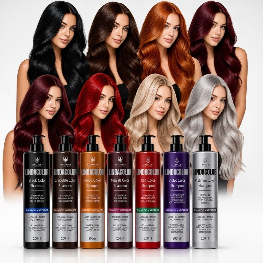 Shampoo Tonalizante Escurecedor S/ Amônia