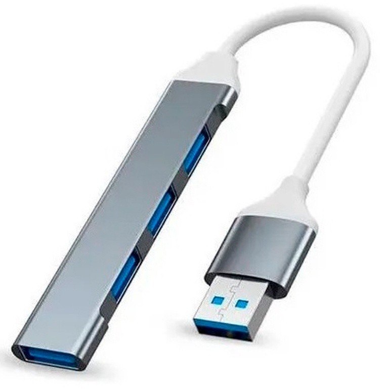 Hub USB 3.0 4 Portas 5 Gbps Super Rápido