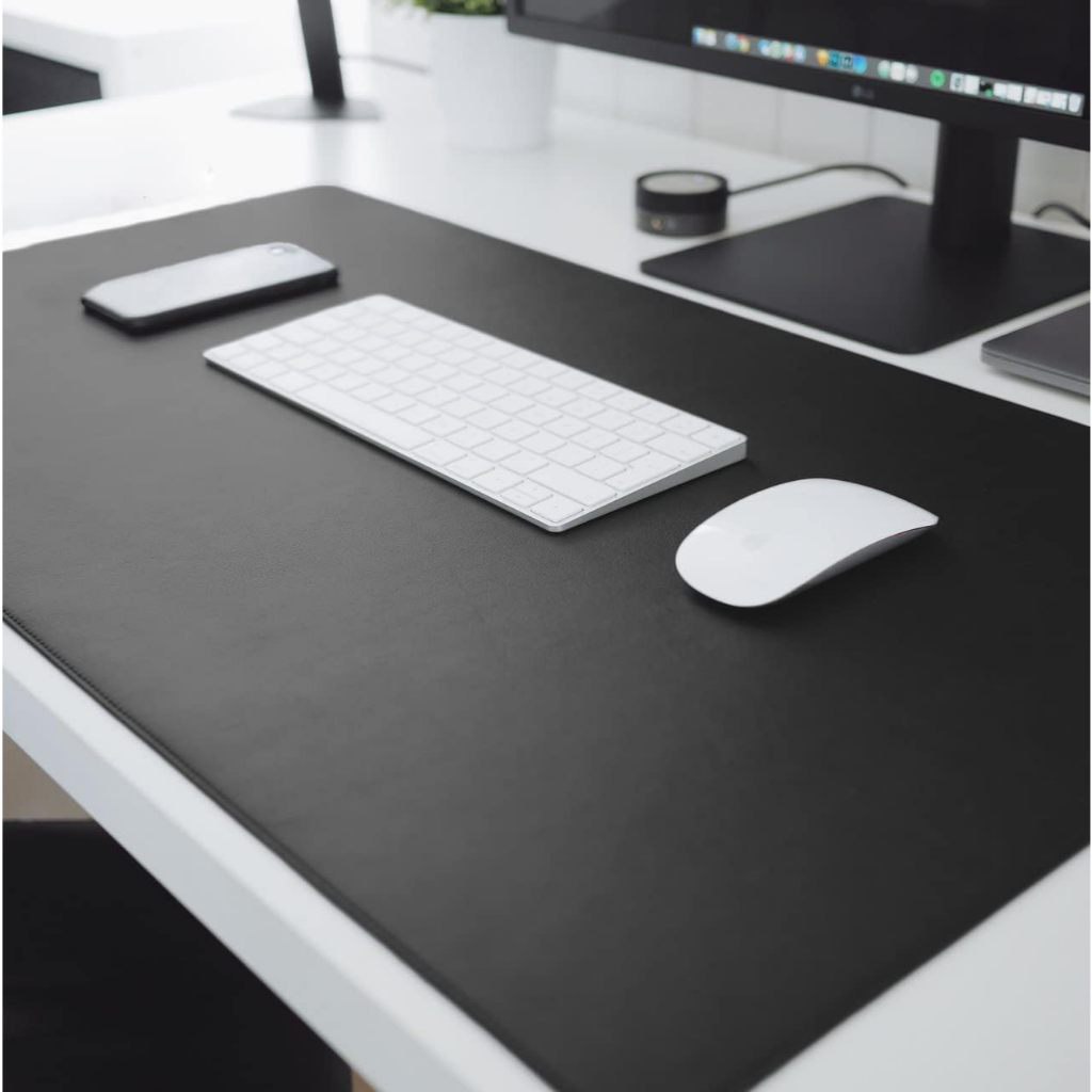 MousePad Grande Desk Pad Couro Gamer