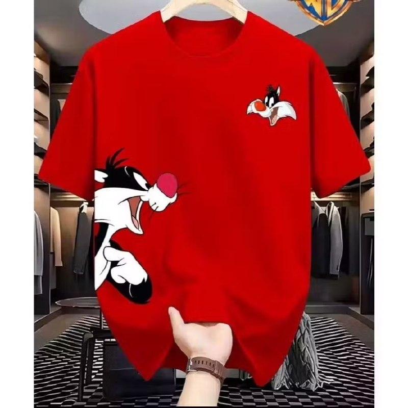 T-shirt feminina estampada personagens P ao G5