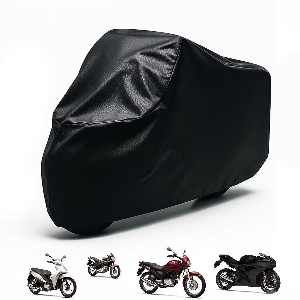 Capa Protetora para Moto em Couro Impermeável