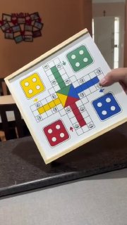 Jogo de Tabuleiro Ludo Clássico