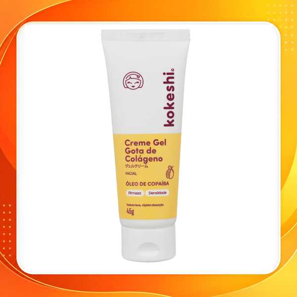 Creme Gel Regenerador Facial Gota de Colágeno 45g