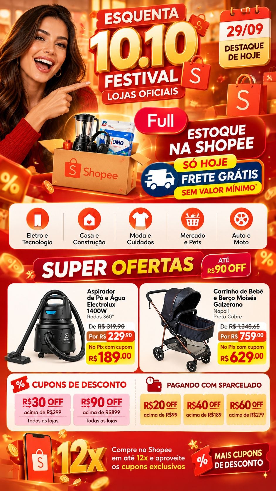 Aspirador Electrolux 1400W