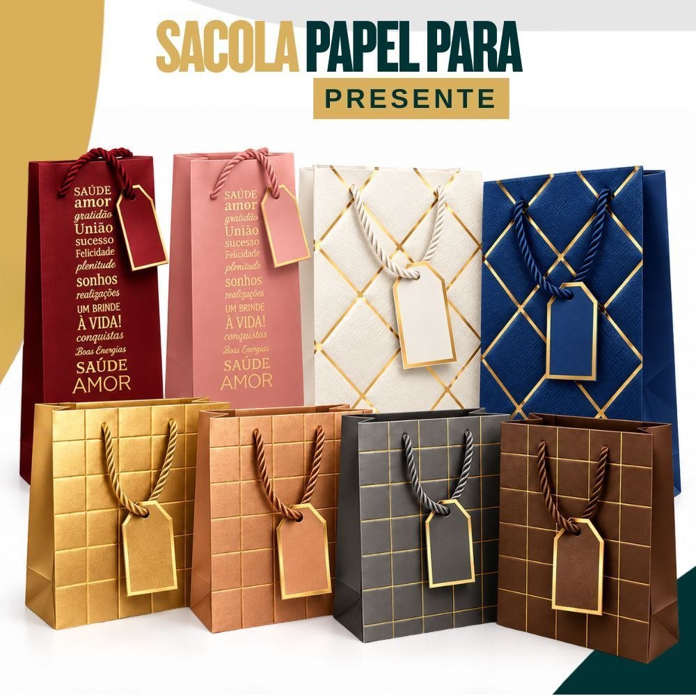 Sacola de Papel para Presente