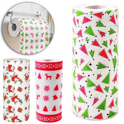 Papel Toalha Natal 40 folhas decoração mesa