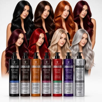 Shampoo Tonalizante Escurecedor S/ Amônia