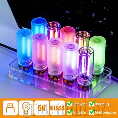 Luz Ambiente Colorida USB para Carro