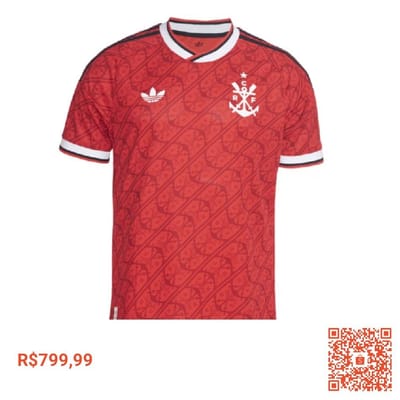 Manto Flamengo Jogo 3 Authentic Adidas 2026