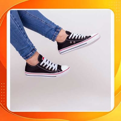 Tênis feminino casual cano baixo