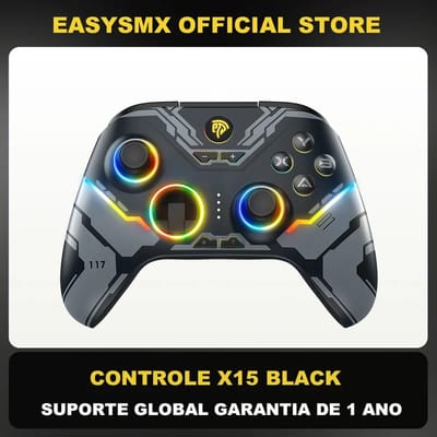 Controle Sem Fio EasySMX X15 Hall Effect