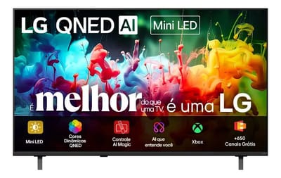 Smart TV LG 50" QNED Mini LED 4K Processador α7 AI GEN9 50QNED70BSA 2026