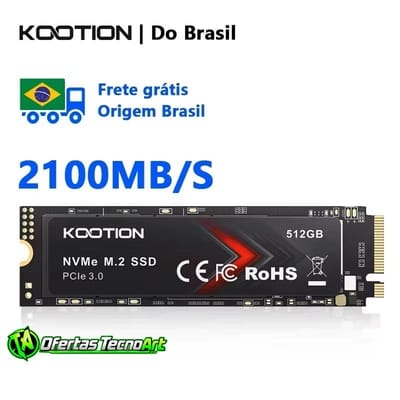 KOOTION X15Lite SSD NVMe M2 512GB Nvme M2 SSD M.2 2280 PCIe 3.0x4