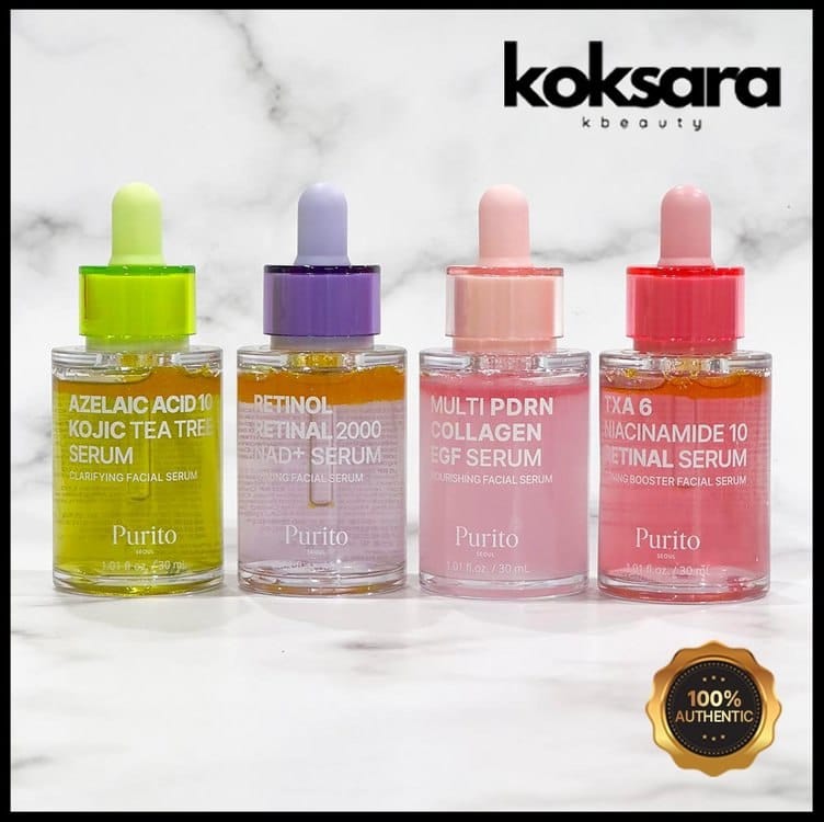 Purito Niacinamida 10 + Retinol 2000 NAD + Colágeno 30ml