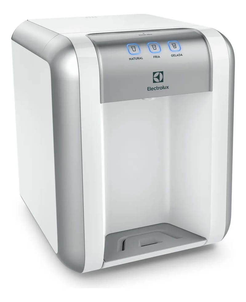 Purificador Electrolux Eletrônico Compacto Eficiente Painel Digital Bivolt Branco PE11B Bivolt