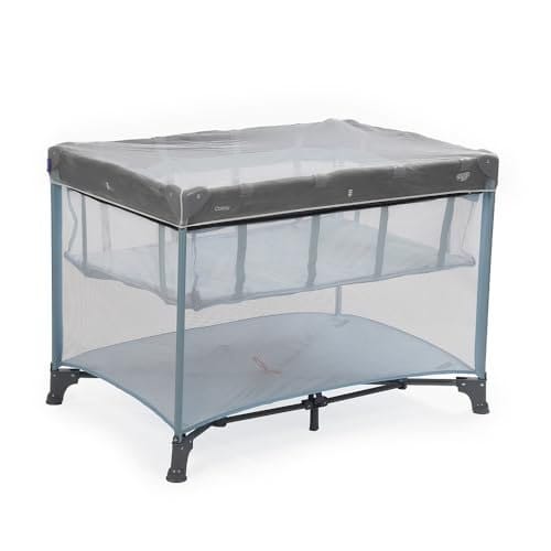 Berço Portátil Cosco Kids, Cozzy, 2 Alturas, 0 a 18 kg, Azul Pastel
